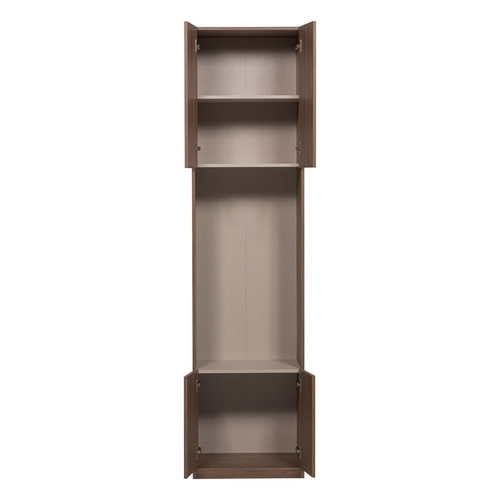 WOOOD Build smalle half open kast 54 cm eiken decor bruin WOOOD Build smalle half open kast 54 cm eiken decor bruin