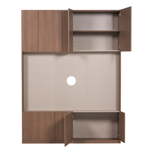 WOOOD Build armoire TV 160 cm décor chêne brun WOOOD Build armoire TV 160 cm décor chêne brun