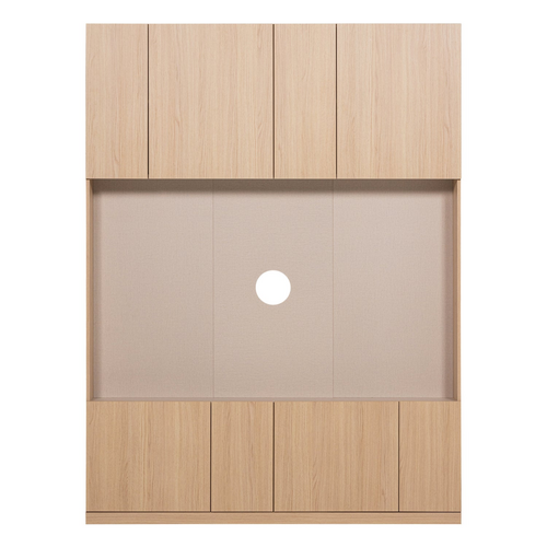 WOOOD Build armoire TV 160 cm décor chêne brun WOOOD Build armoire TV 160 cm décor chêne brun