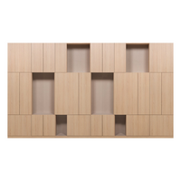 Build wandkast combinatie 376 cm eiken decor naturel
