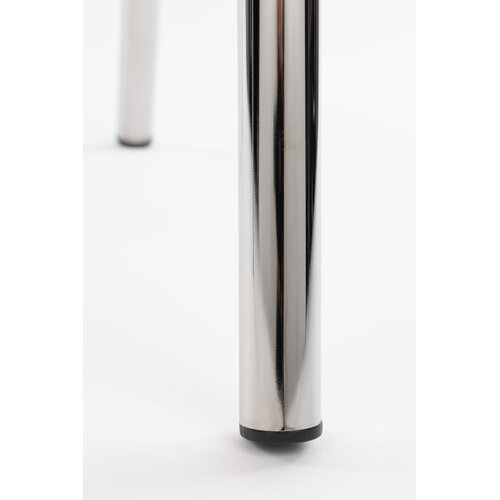 Zuiver Back to school stoel Walnoot/Chrome