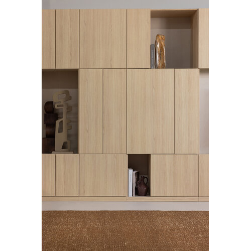 WOOOD Build combinaison d'armoires murales 376 cm décor chêne naturel