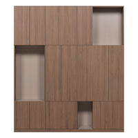 Build combinaison armoire murale 188 cm décor chêne brun