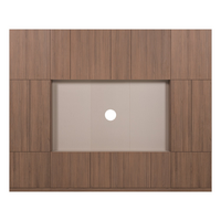 Build combinaison armoire murale 268 cm décor chêne brun