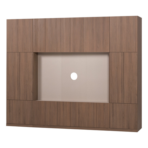 WOOOD Build combinaison armoire murale 268 cm décor chêne brun WOOOD Build combinaison armoire murale 268 cm décor chêne brun