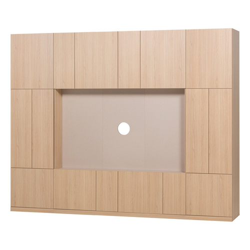 WOOOD Build wandkast combinatie 268 cm eiken decor naturel