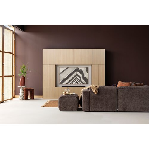 WOOOD Build wandkast combinatie 268 cm eiken decor naturel