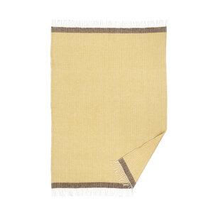 Klippan Rib plaid butter/chocolate