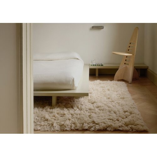 Layered Tapis en laine à poils longs Shaggy oatmeal Layered Tapis en laine à poils longs Shaggy oatmeal