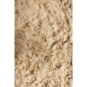 Layered Shaggy langharig wollen tapijt oatmeal Layered Shaggy langharig wollen tapijt oatmeal