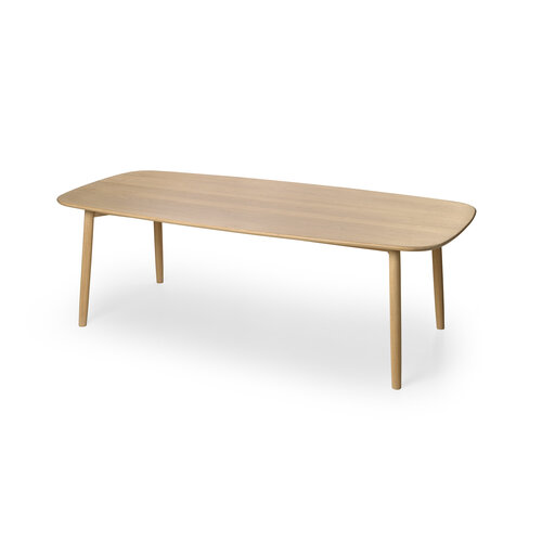 Kluskens Anthony eettafel eikenhout 180 x 95 cm - TOONZAALMODEL Kluskens Anthony eettafel eikenhout 180 x 95 cm - TOONZAALMODEL