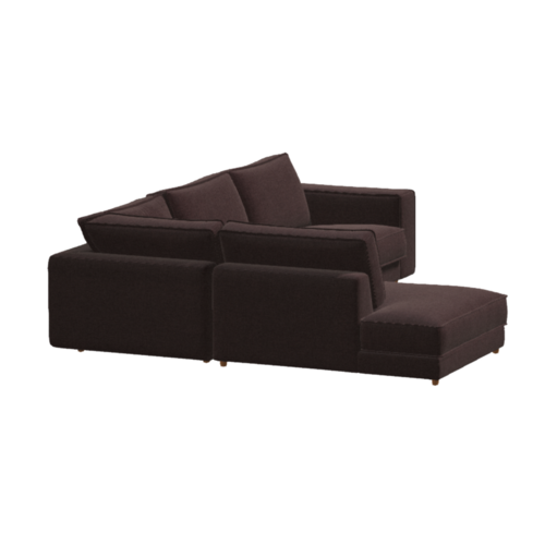 Bolia Noora hoeksofa 305 x 240 cm - Canyon Burgundy - oiled oak Bolia Noora hoeksofa 305 x 240 cm - Canyon Burgundy - oiled oak