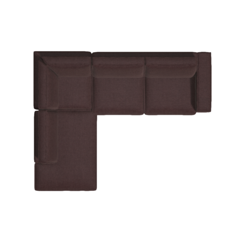 Bolia Noora hoeksofa 305 x 240 cm - Canyon Burgundy - oiled oak Bolia Noora hoeksofa 305 x 240 cm - Canyon Burgundy - oiled oak