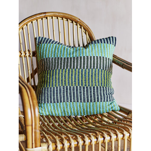 Bloomingville Isnel kussen Multi teal Bloomingville Isnel kussen Multi teal