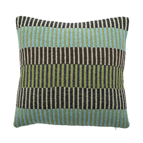 Bloomingville Isnel kussen Multi teal Bloomingville Isnel kussen Multi teal
