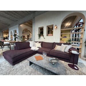 Bolia Noora Combihoekmodule 100 x 100 cm - Canyon Burgundy - oiled oak