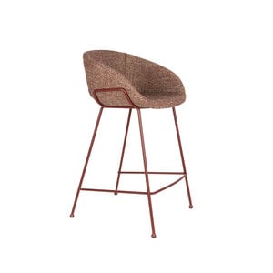 Zuiver Feston counterstoel rood ZH 65 cm