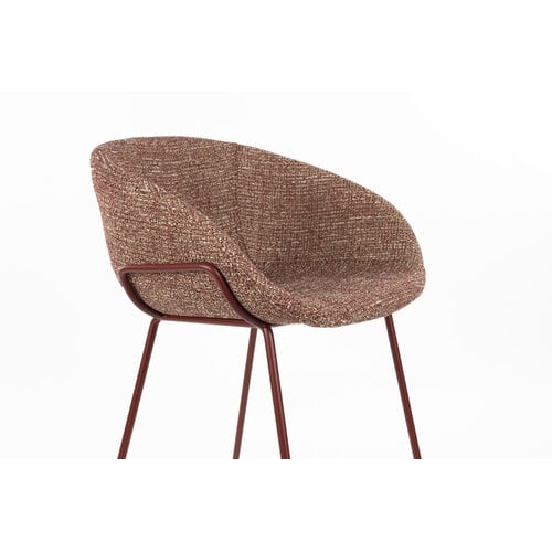 Zuiver Feston counterstoel rood ZH 65 cm Zuiver Feston counterstoel rood ZH 65 cm