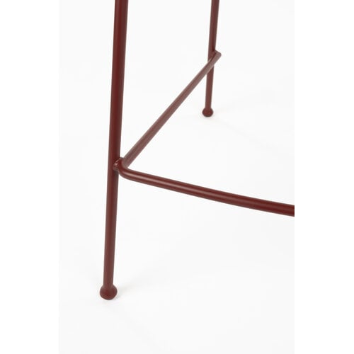 Zuiver Feston counterstoel rood ZH 65 cm Zuiver Feston counterstoel rood ZH 65 cm