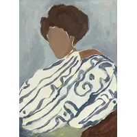 Blue Curls poster 70 x 100
