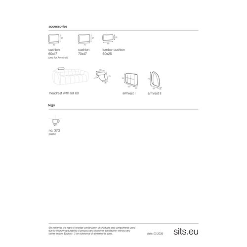 Sits Cube sofa hoekopstelling set 4