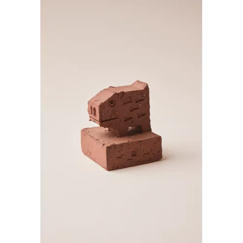 Paper Collective Zodiac Boar Red Unglazed Paper Collective Zodiac Boar Red Unglazed