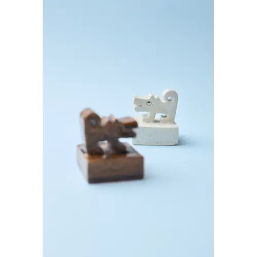 Paper Collective Zodiac Dog Blue/White Paper Collective Zodiac Dog Blue/White