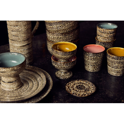 HKLiving 70s medium coupes brew variation - set van 2 HKLiving 70s medium coupes brew variation - set van 2