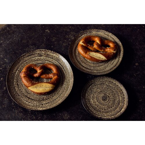 HKLiving 70s dessertbord brew - set van 2 HKLiving 70s dessertbord brew - set van 2