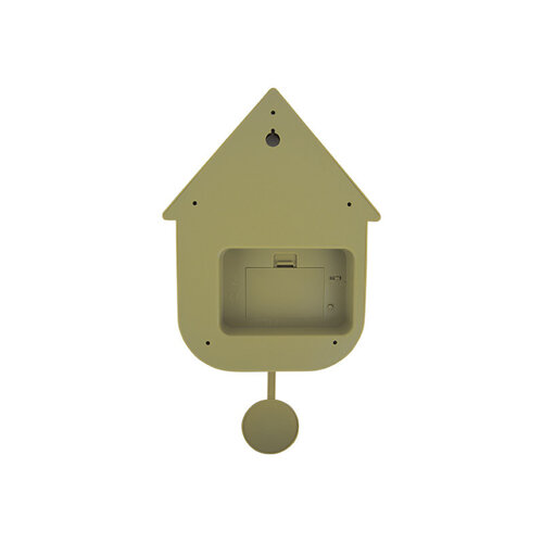 Karlsson Modern Cuckoo wandklok olive green Karlsson Modern Cuckoo wandklok olive green