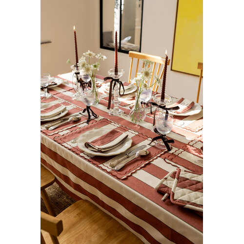 Maison Dînette Auguste rust tafelkleed 170 x 300 Maison Dînette Auguste rust tafelkleed 170 x 300