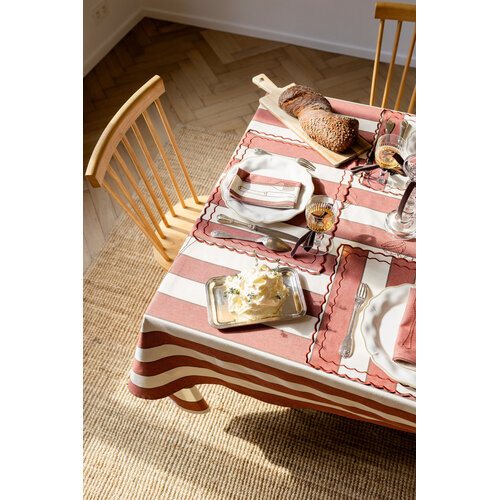 Maison Dînette Auguste rust tafelkleed 170 x 300 Maison Dînette Auguste rust tafelkleed 170 x 300