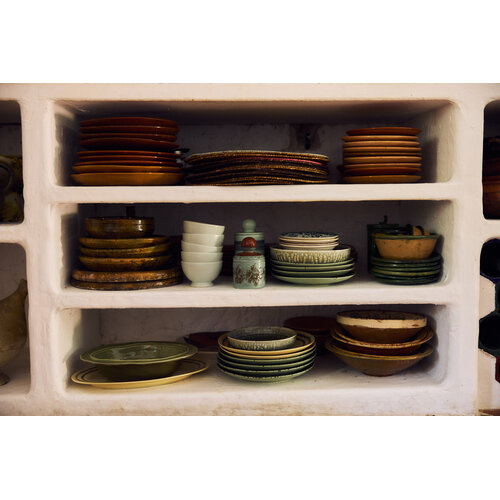HKLiving Chef ceramics diep bord M rustic green HKLiving Chef ceramics diep bord M rustic green