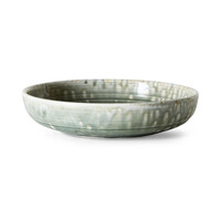 Chef ceramics diep bord M rustic green