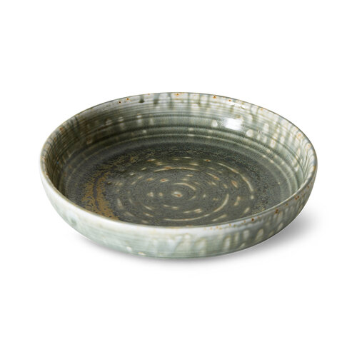 HKLiving Chef ceramics diep bord M rustic green HKLiving Chef ceramics diep bord M rustic green