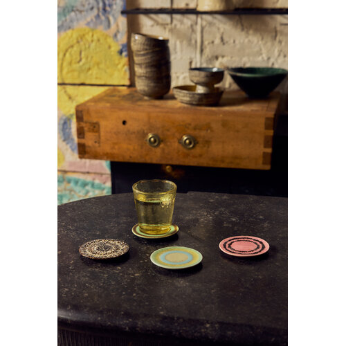 HKLiving 70s onderzetters final touch - set van 4