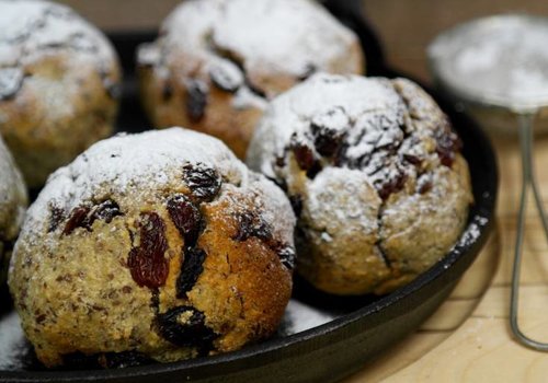 Bananenbollen voor de feestdagen