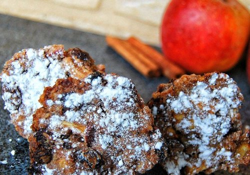 Appel rozijnen bollen