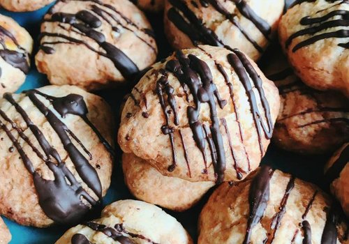 Sweet choco cookies