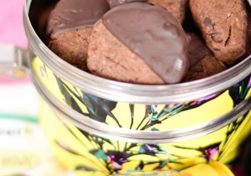 Chocolade speculaas cookies