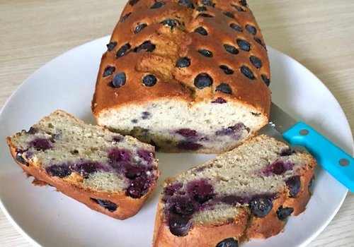 Blueberry banana bread