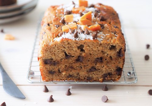 Caramel chocolate cake