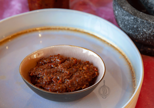 Low-carbohydrate sambal