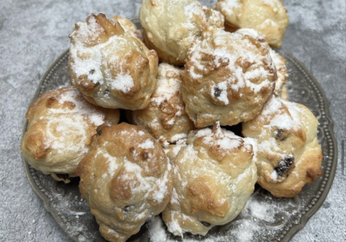 Oliebollen uit de oven