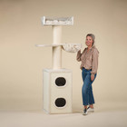 RHRQuality Kratzbaum Maine Coon Tower Box Comfort Creme