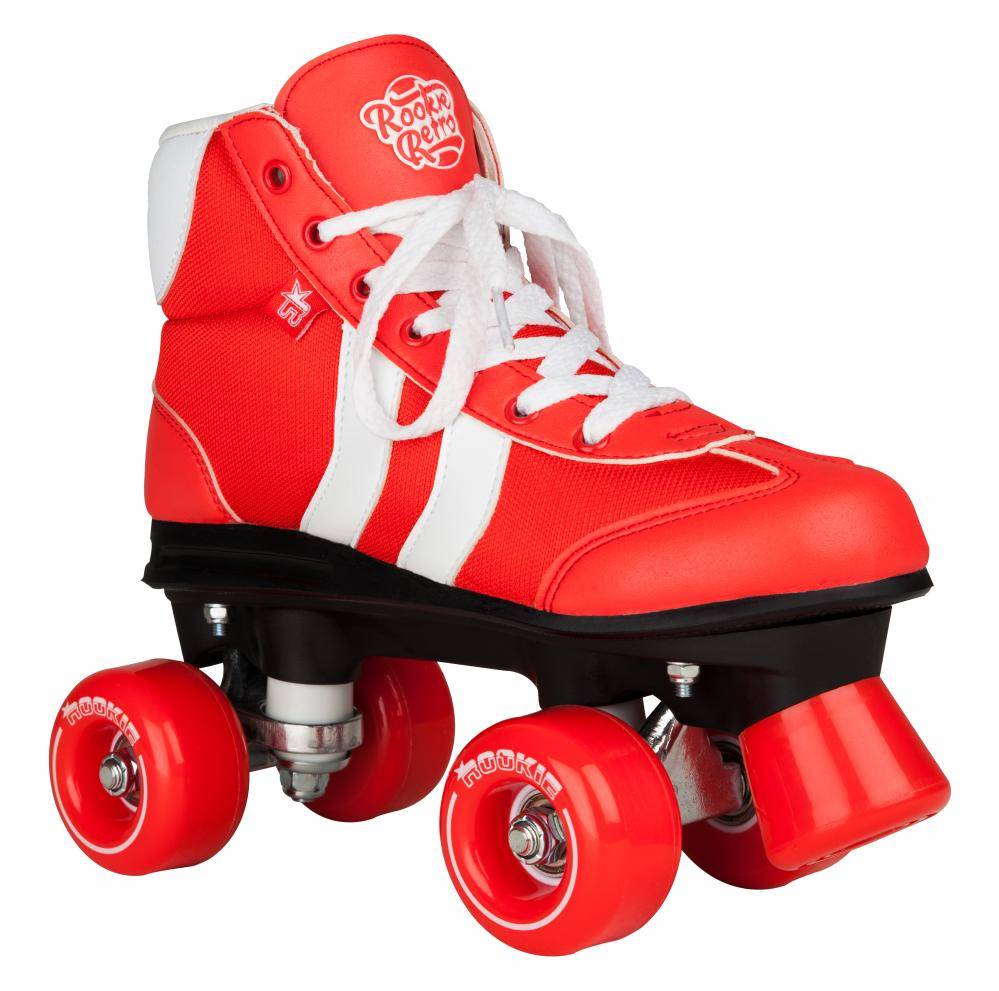Berygtet jævnt mave Rookie Retro V2.1 Red/White Roller Skates - Sucker Punch Skate Shop