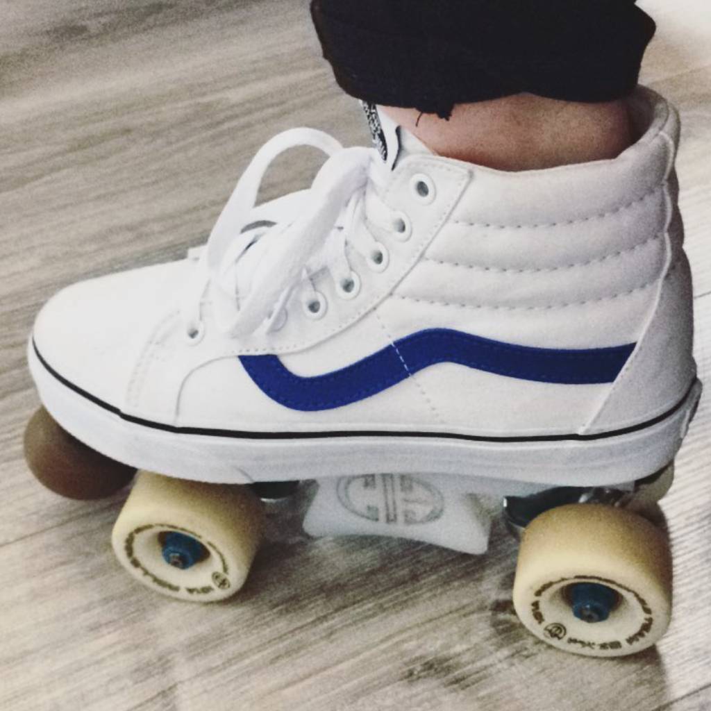 Custom Vans Roller Skates - Sucker 