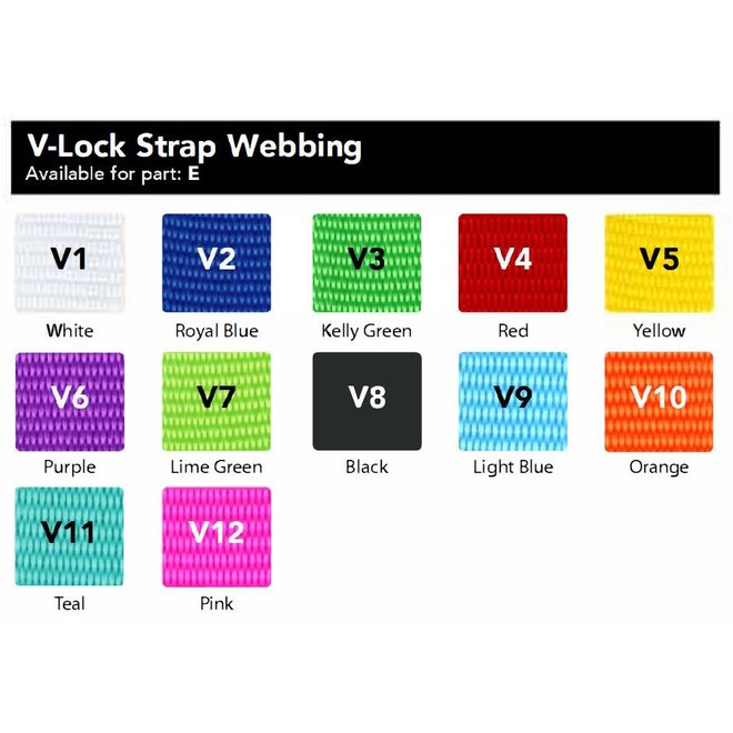 Solaris V-Lock Strap Webbing