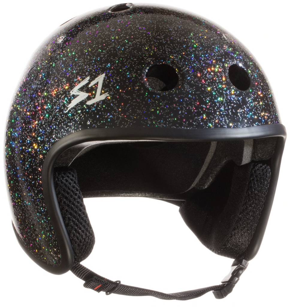 glitter bike helmet