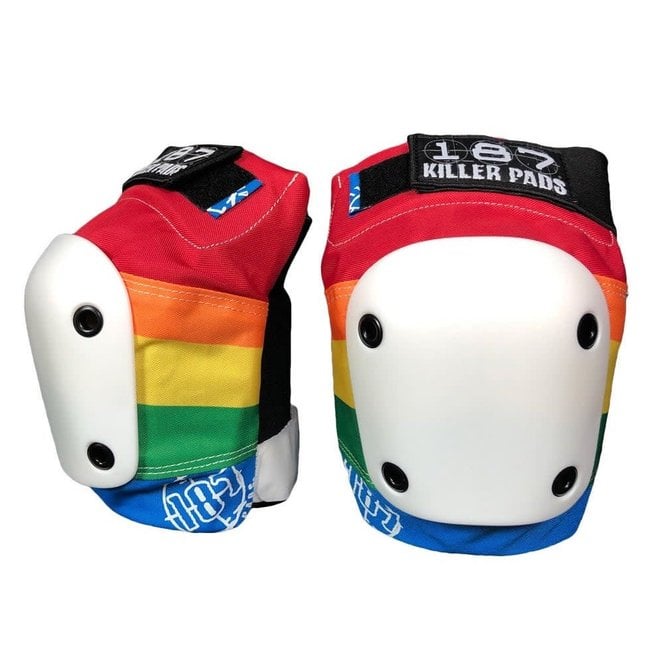 187 Rainbow Slim Knee Pads